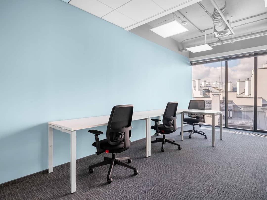 Coworking space at 3A Warynskiego street,Polna Corner, Warszawa