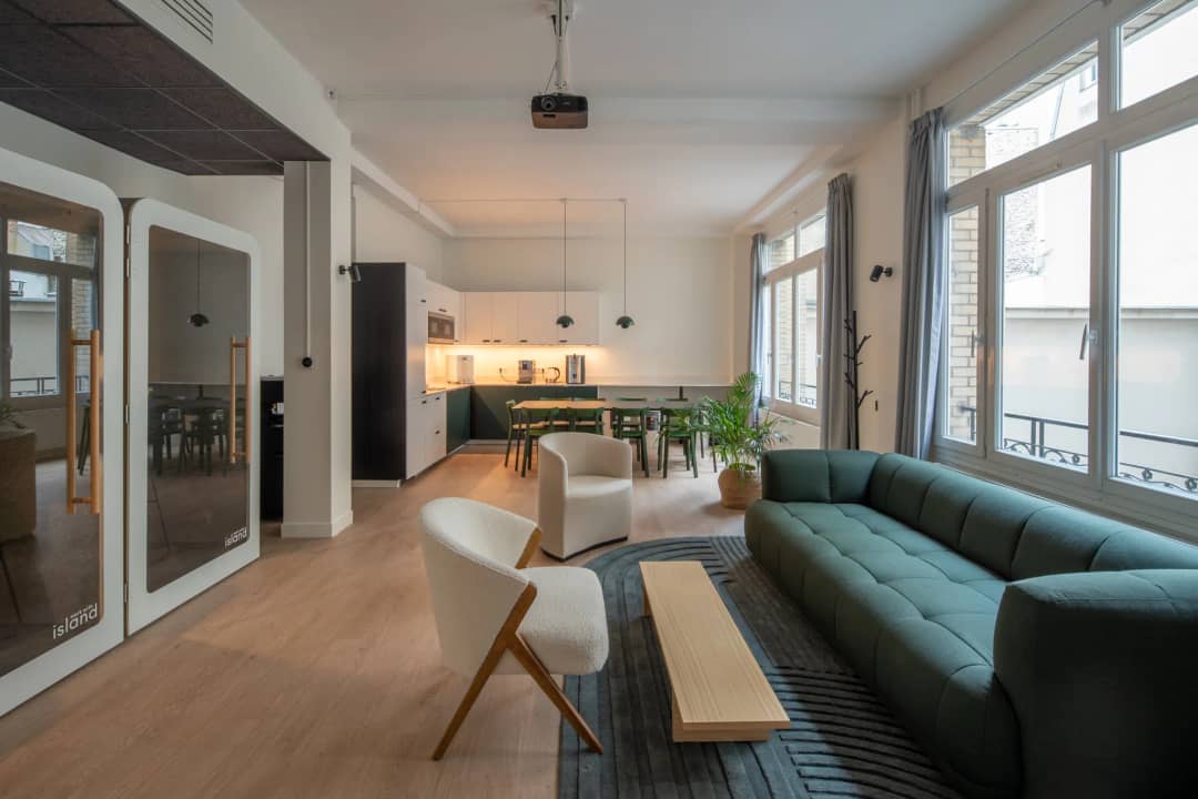 Managed office at 3 Rue de Liège, Paris
