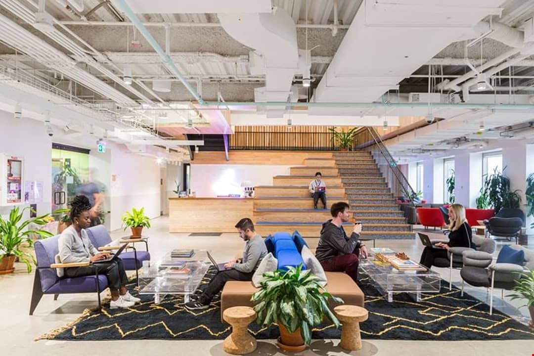 Coworking space at 40 King St W, Toronto