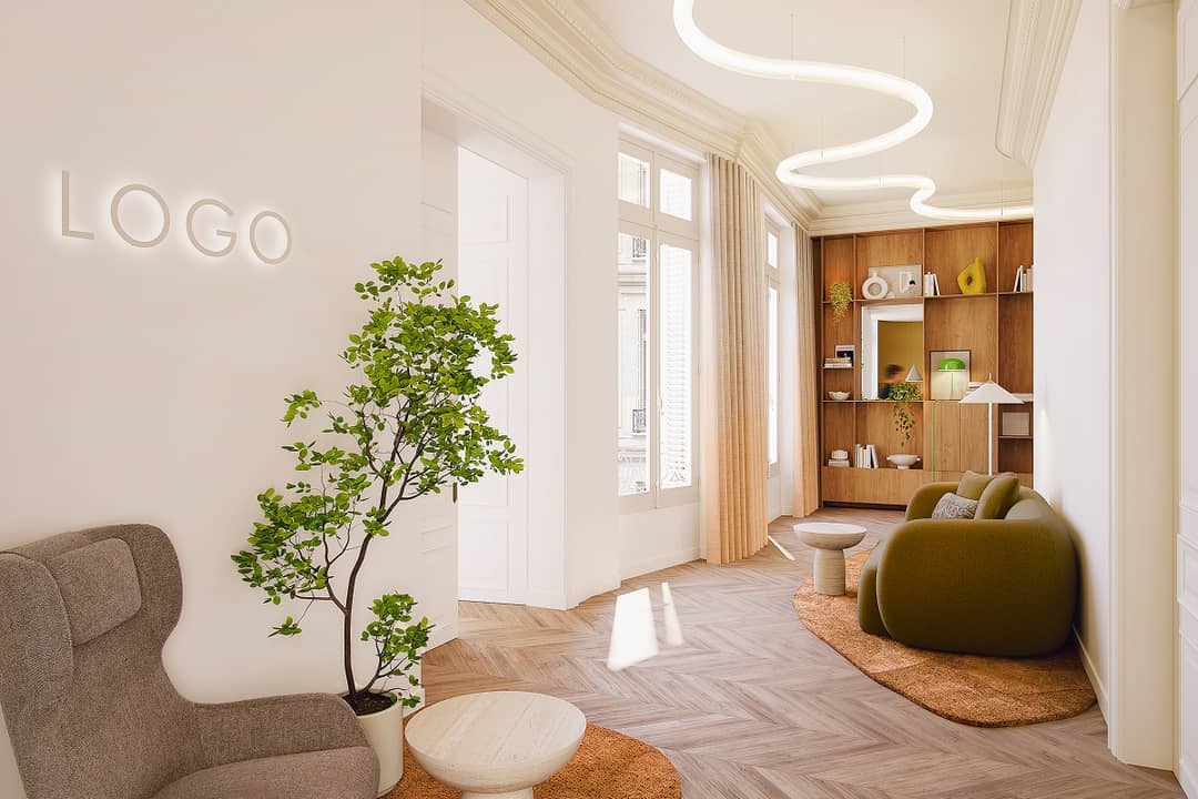 Managed office at 151 Boulevard Haussmann, Paris