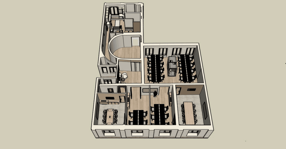 Managed office at 5 Rue Blanche, Paris