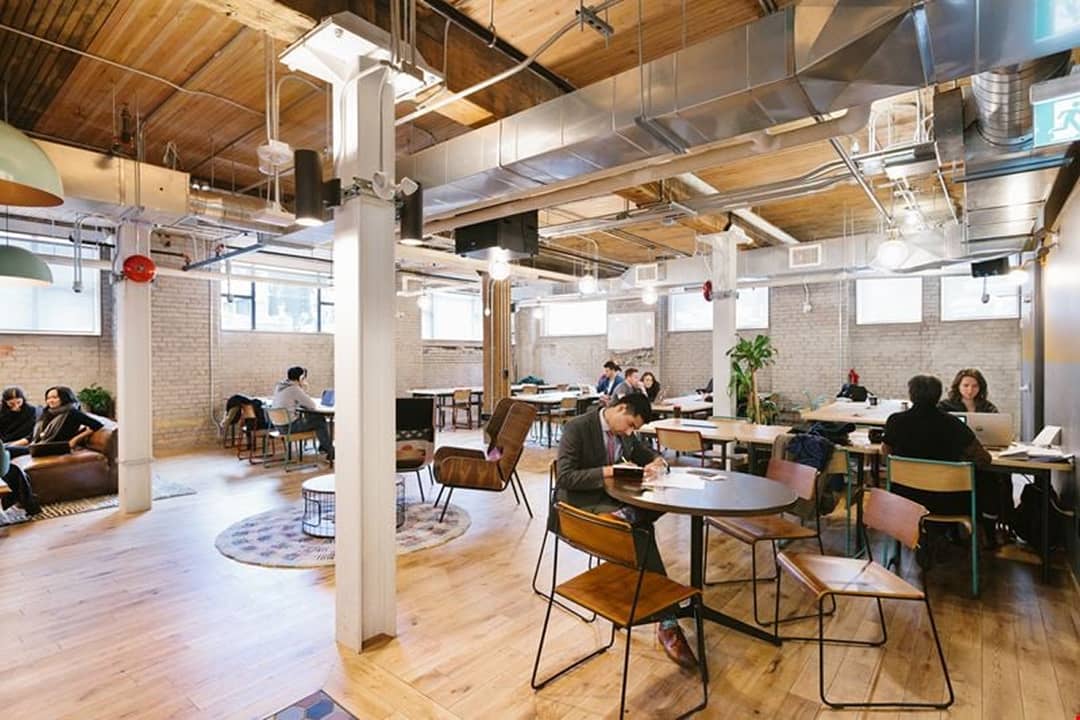 Coworking space at 240 Richmond Street West, Toronto