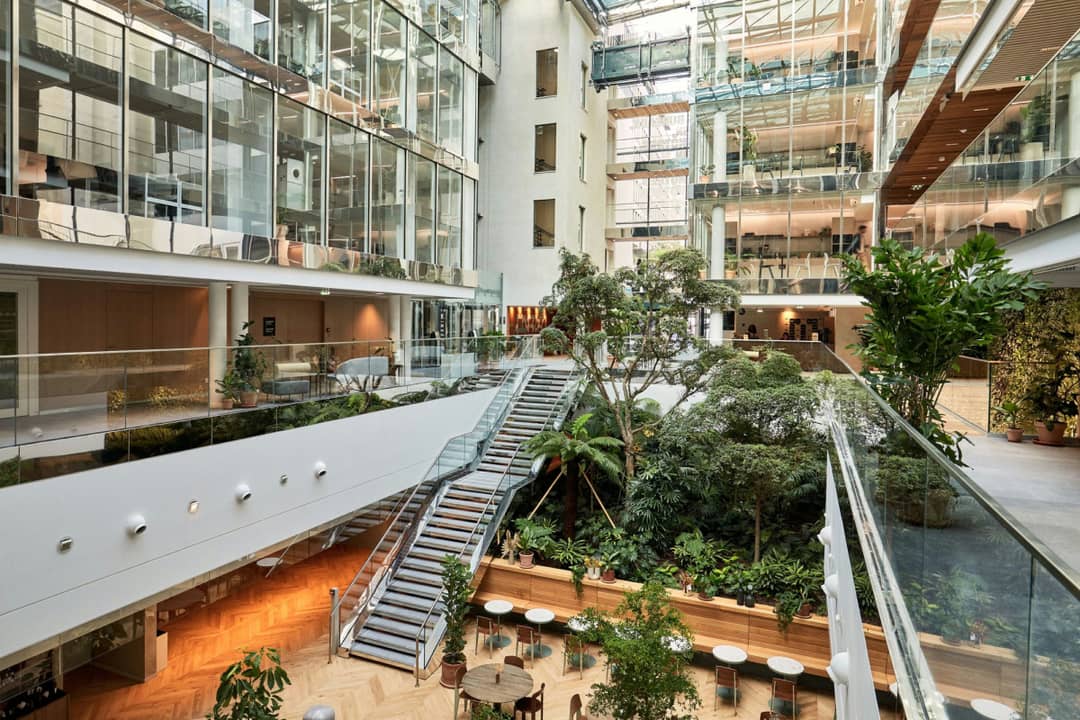 Coworking space at 34 Rue Laffitte, Paris