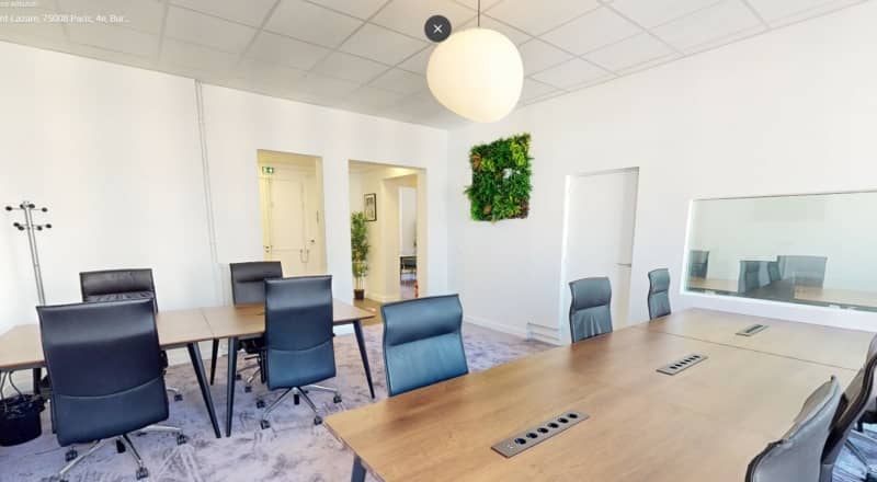 Managed office at 123 Rue Saint-Lazare, Paris