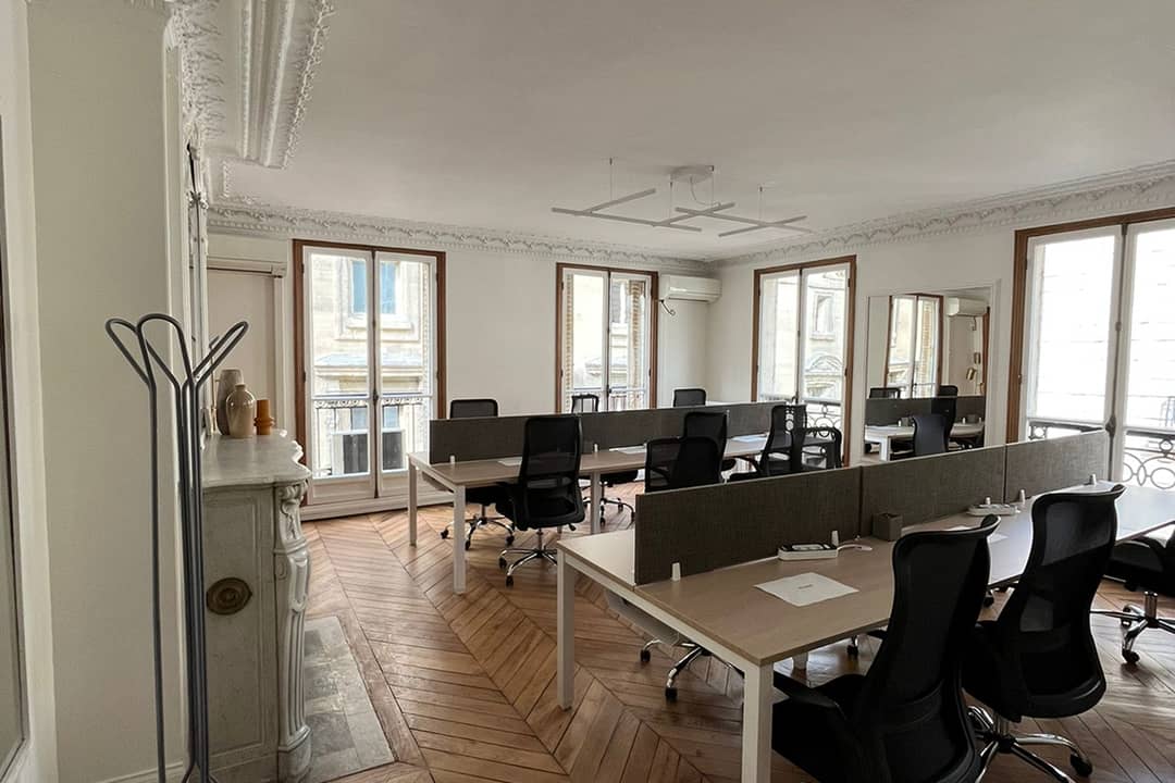 Managed office at 14 Rue Favart, Paris