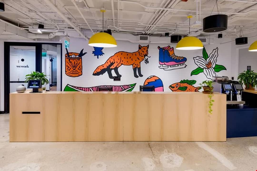 Coworking space at 100 University Avenue, Toronto