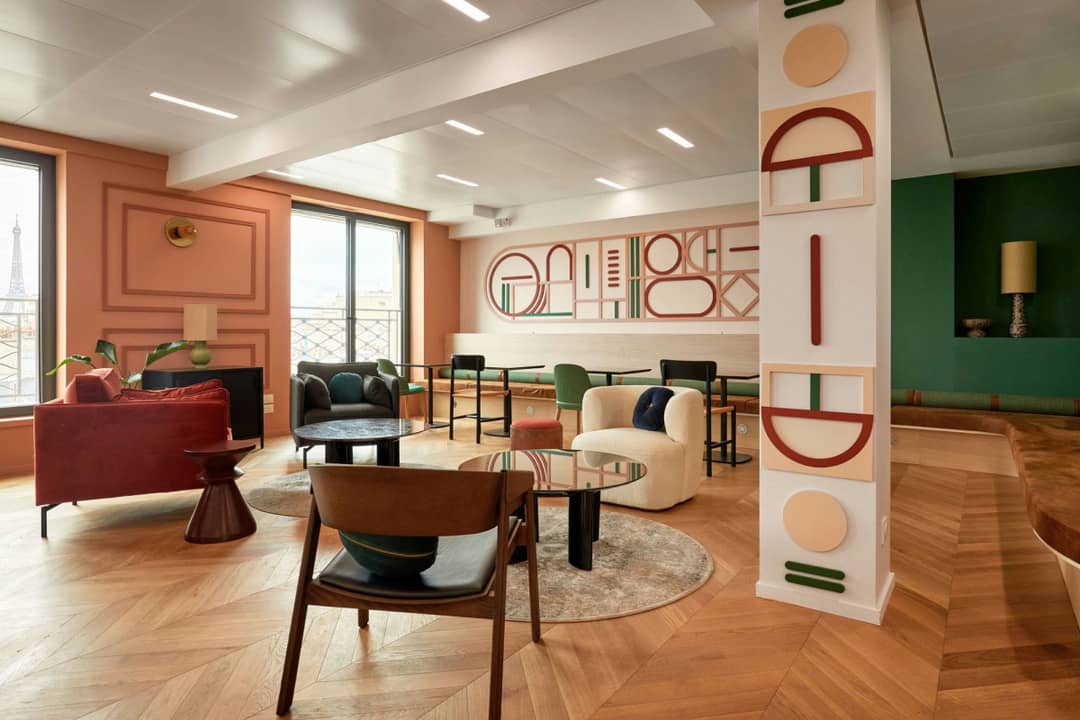 Coworking space at 128 Rue du Faubourg Saint-Honoré, Paris