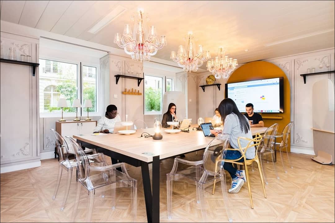 Coworking space at 18 Boulevard Malesherbes, Paris