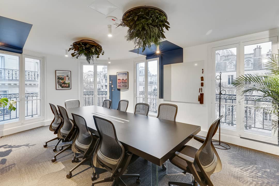 Managed office at 93 Boulevard Haussmann, Paris