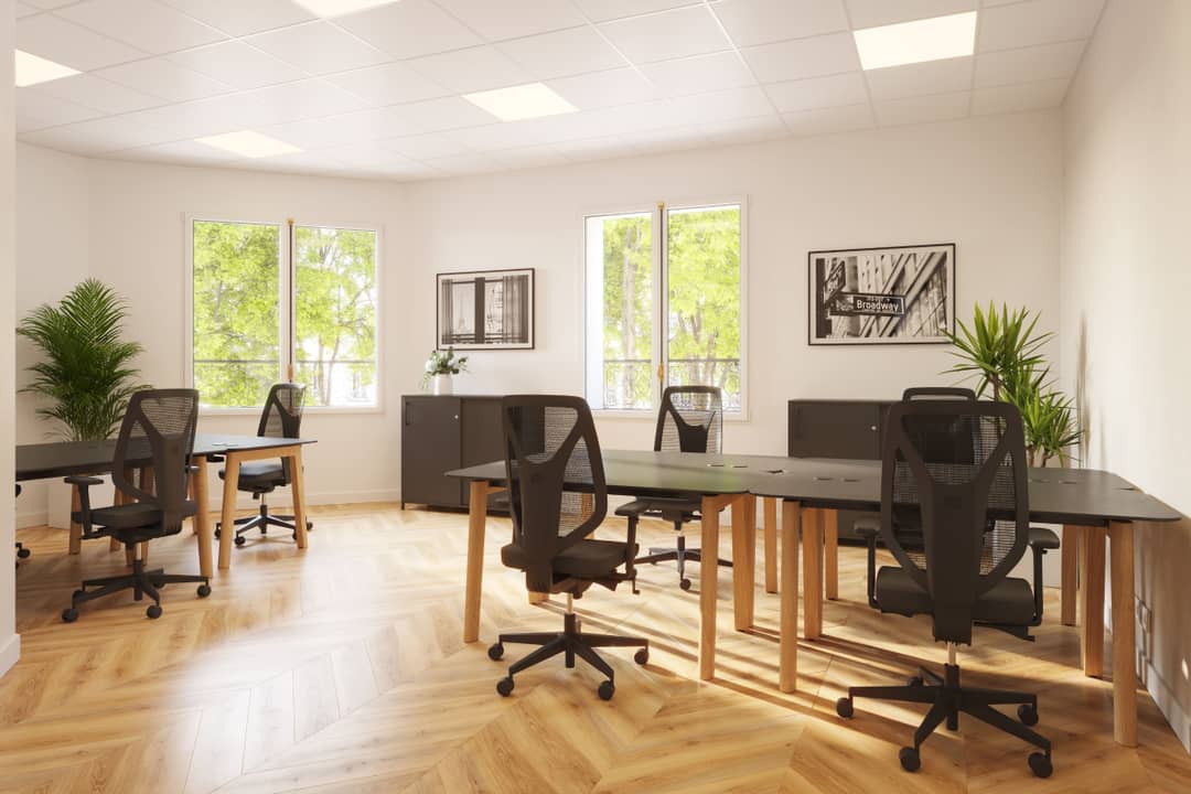 Coworking space at 69 Boulevard Haussmann, Paris