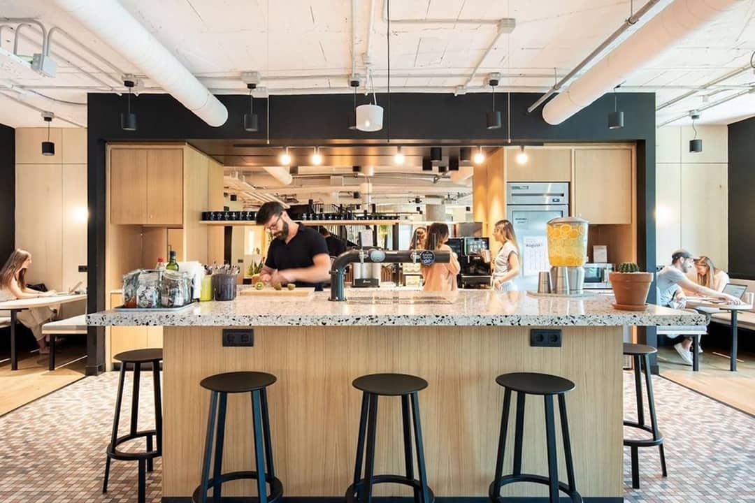 Coworking space at Paseo de la Castellana, Madrid