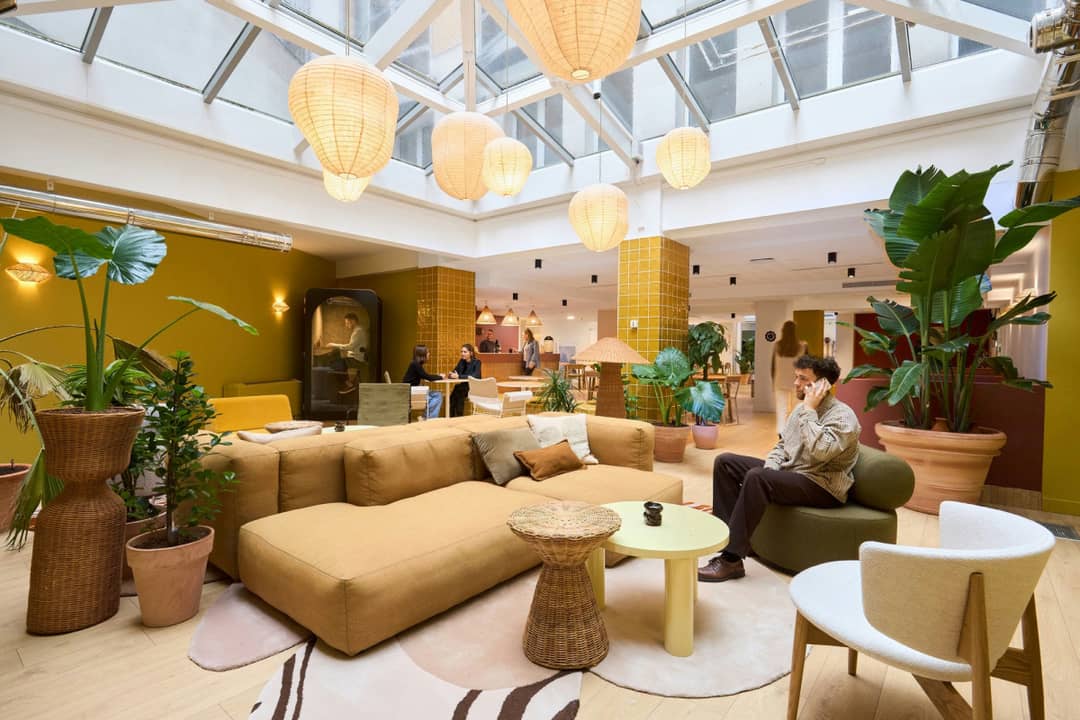 Coworking space at 4-6 Place de la Bourse, Paris