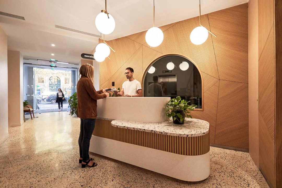 Coworking space at 91 Boulevard Haussmann, Paris