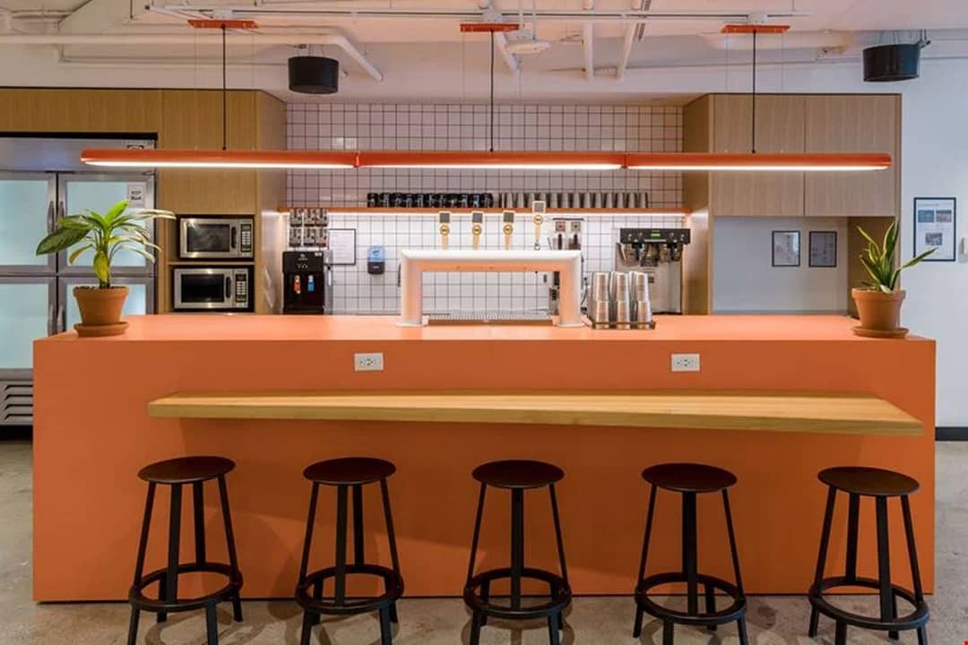 Coworking space at 100 University Avenue, Toronto