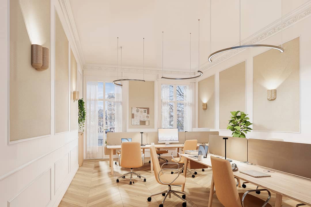 Managed office at 151 Boulevard Haussmann, Paris