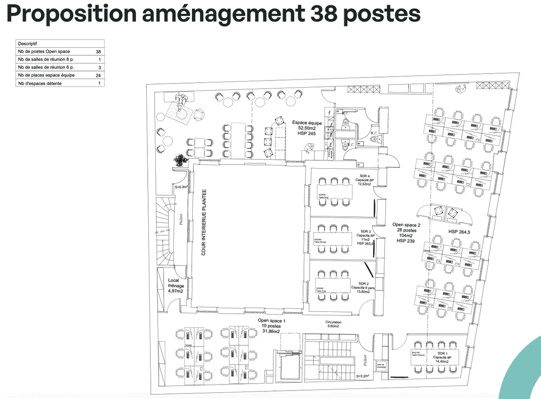 Managed office at 51 Rue Le Peletier, Paris