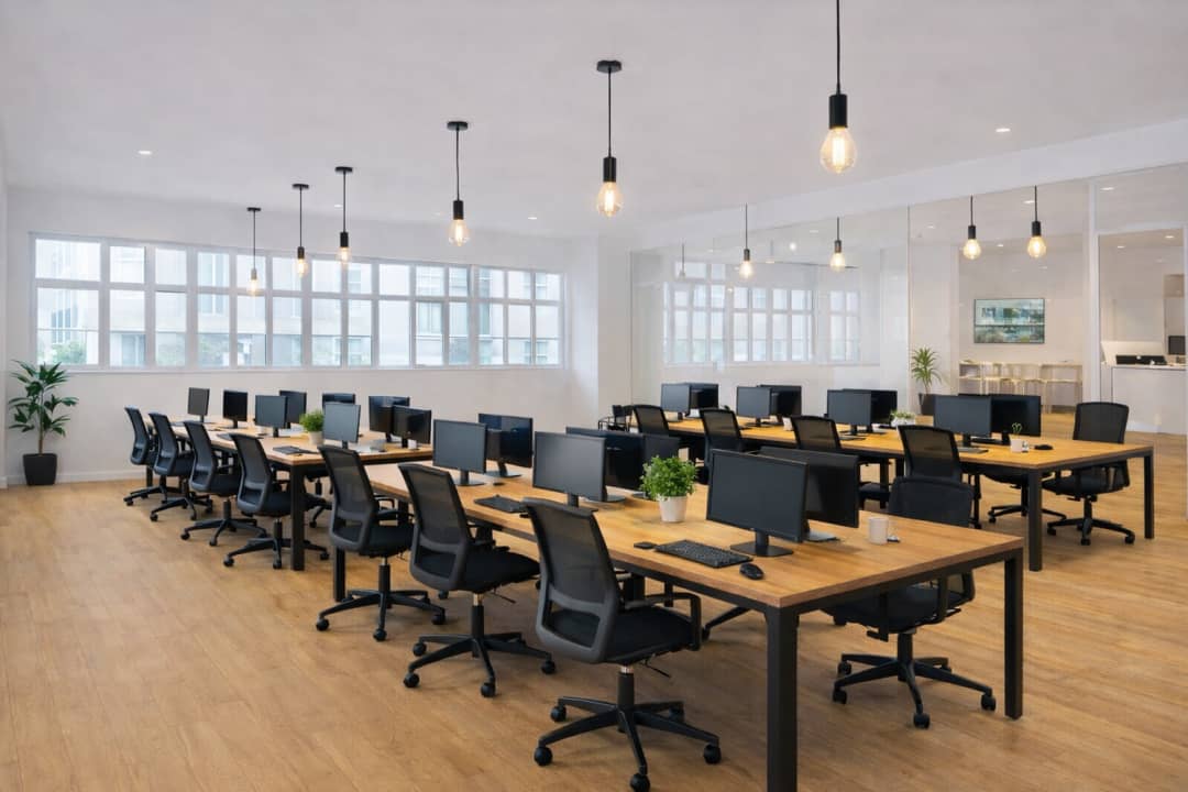 Managed office at 91 Avenue de la République, Paris