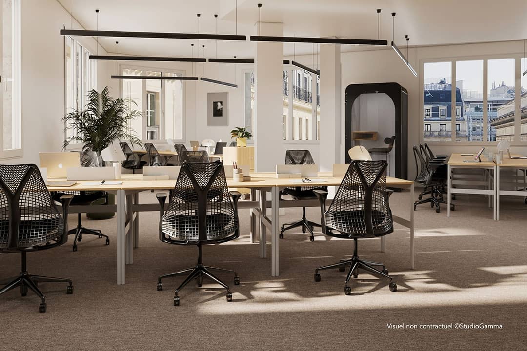 Coworking space at 15 Rue Feydeau, Paris