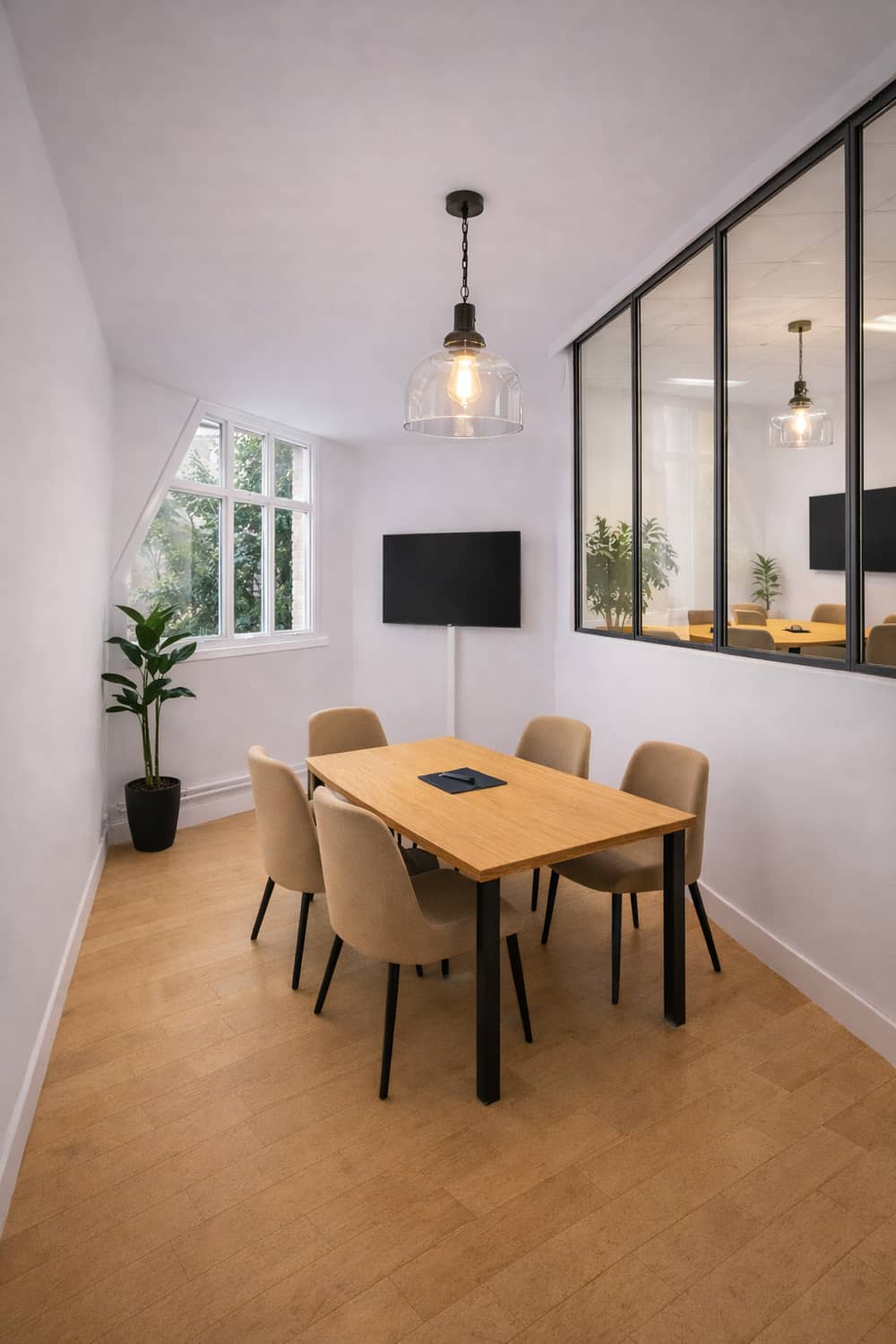 Managed office at 91 Avenue de la République, Paris
