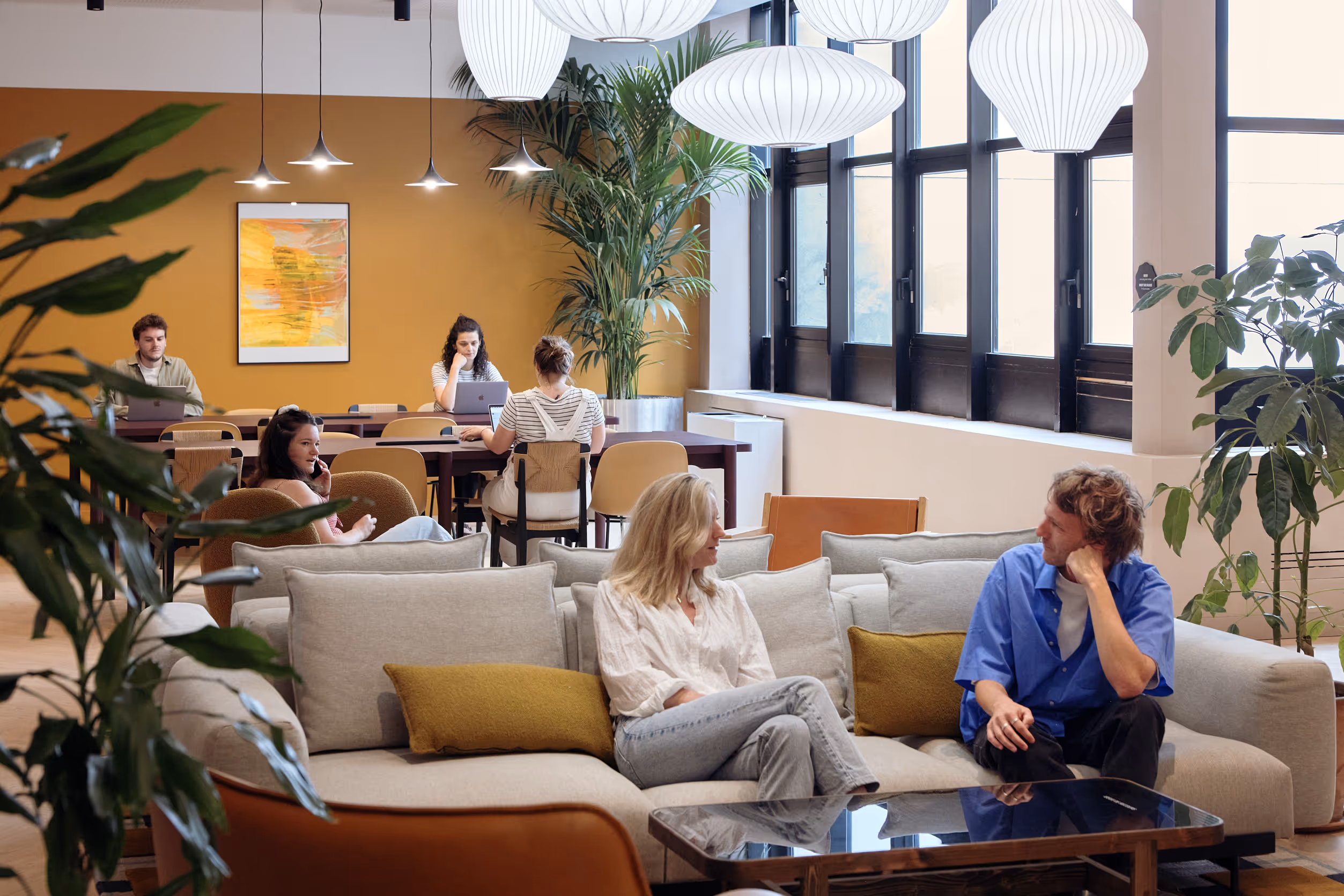 Coworking space at 2 Rue de Laborde, Paris