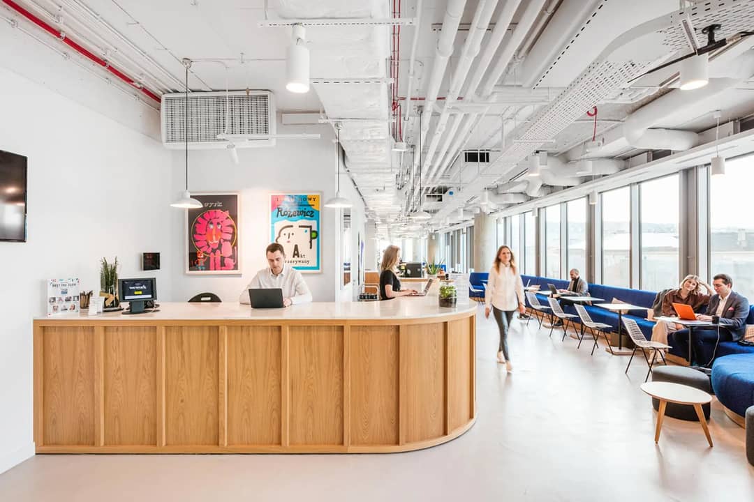 Coworking space at Prosta 20, Warszawa