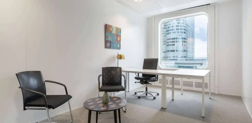 Coworking space at Tour Ariane, Puteaux