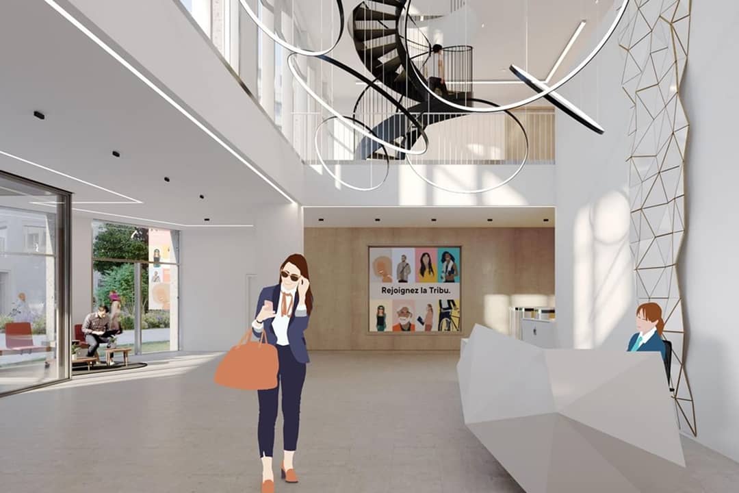 Centre de coworking 25 Allée Rose Dieng-Kuntz, Paris – photo 1